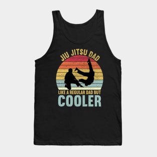 Jiu Jitsu Dad Like a Regular Dad But Cooler Vintage Tank Top